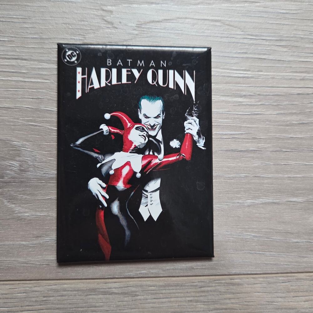 Batman Harley Quinn joker dc comics magnet